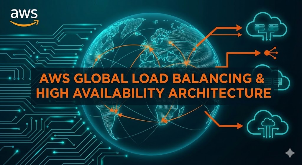 AWS Global Accelerator and Application Load Balancer multi-region architecture with anycast IP distribution