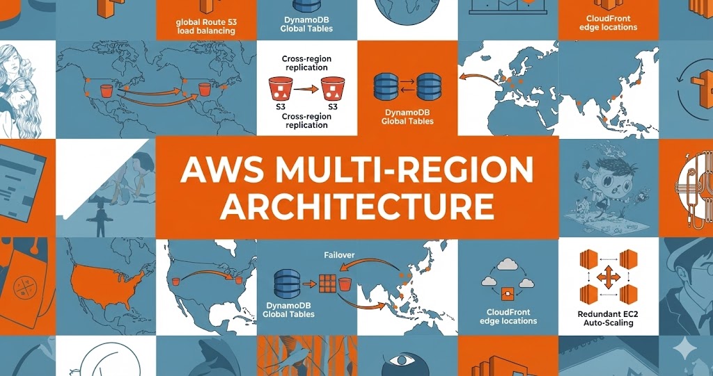 Domestika AWS multi-region infrastructure architecture