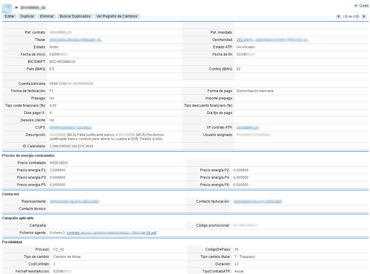Custom Contracts module interface