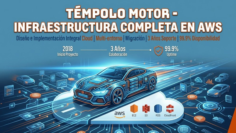 Infraestructura cloud en AWS para la plataforma automovilística Témpolo Motor