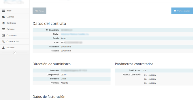 Private customer area developed in Yii Framework and SugarCRM
