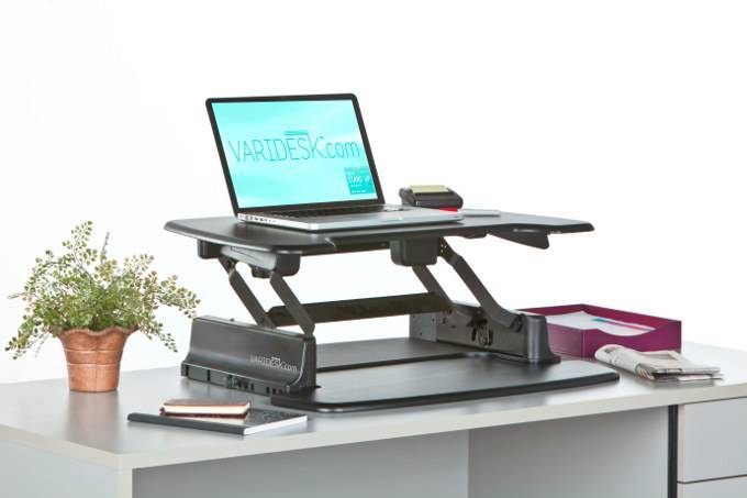 Varidesk adjustable height desk